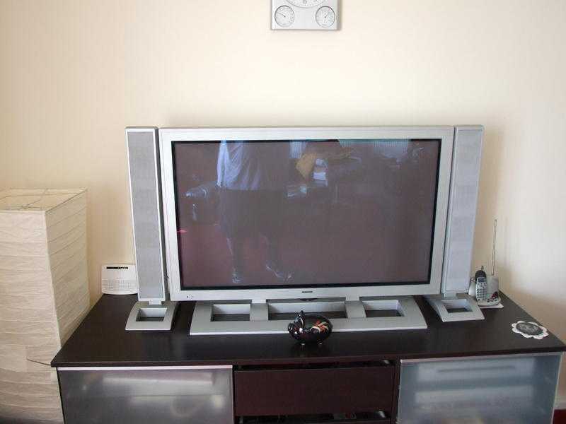 42quot techwood TV with 3 set top boxes