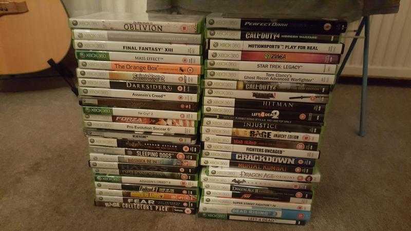 44 x Xbox 360 games for sale JOBLOT