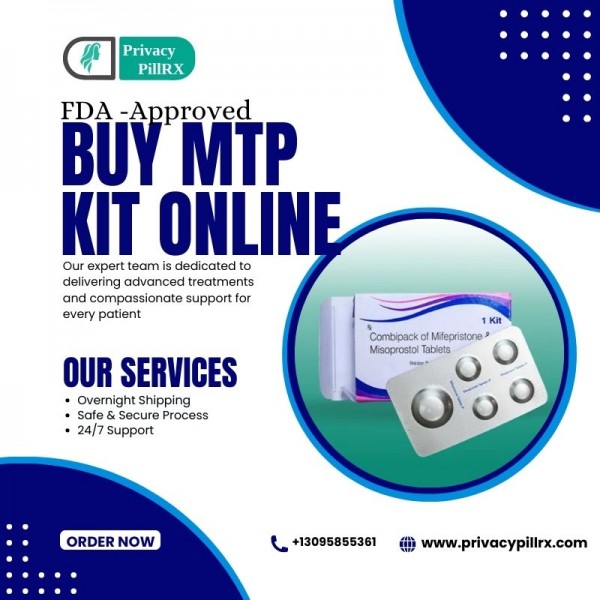 PrivacyPillRx | Buy MTP Kit Online With Credit Card At Just $129