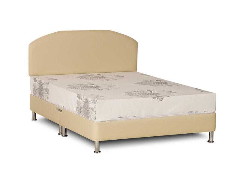 4ft6 Double Divan Bed Base Faux Leather from Southern Home Furnishings