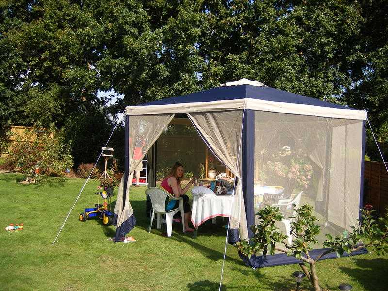 4m Hexagonal gazebo