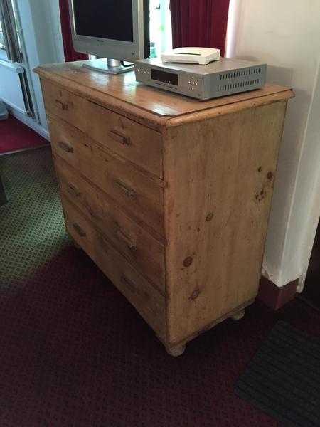 5 Drawer Antique Pine chest