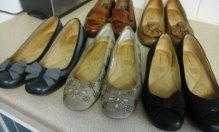 5 pair of ladies shoes