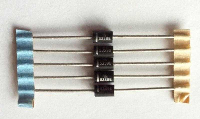 5 x 1N5359B 24v 5W Zener Diode