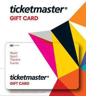 50 Ticketmaster gift card