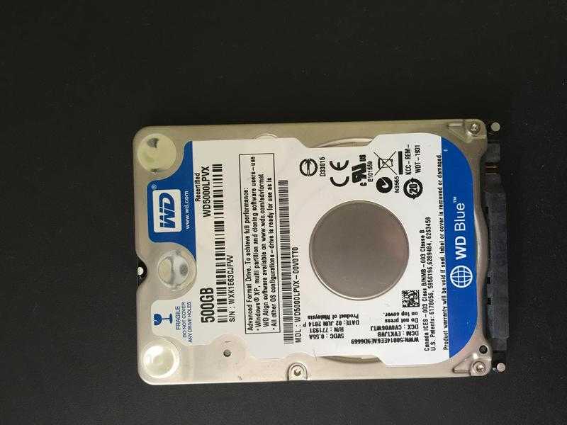 500gb laptop sata seagate harddrive