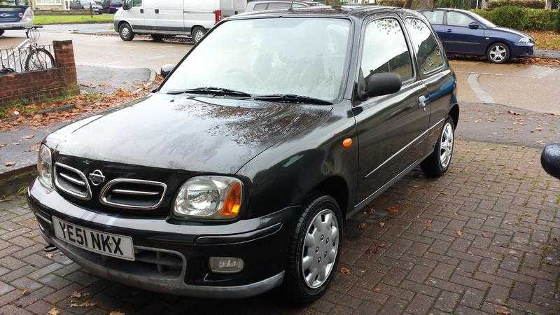 51 Reg, Nissan Micra Sport 998cc, 3 Door, MOT, Black