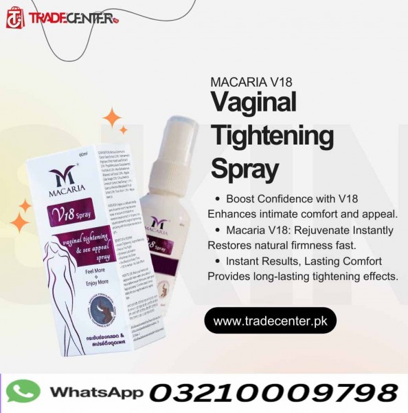 Macaria V18 Vaginal Tightening Spray In Karachi