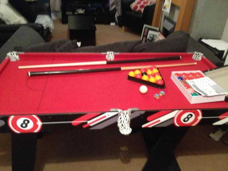 5quot snooker amp pool table