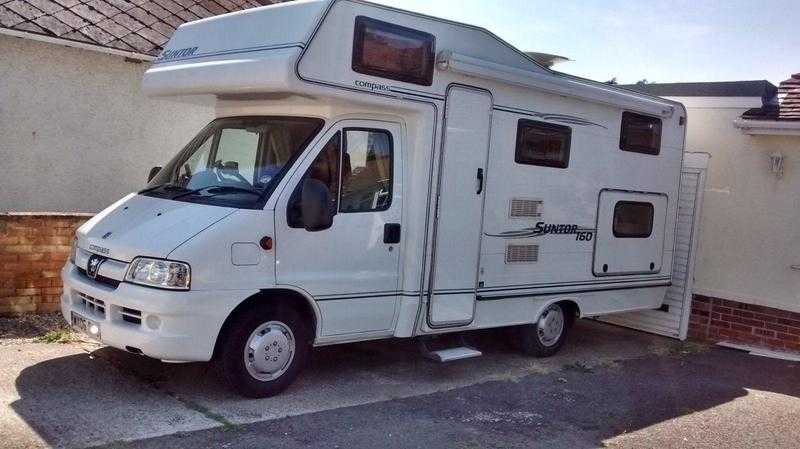 6 Berth Peugeot Manual Diesel with Bunk Beds