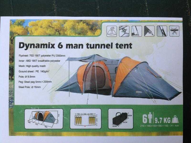 6 berth tent