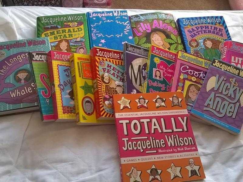 6 Jacqueline Wilson Hardback Books amp 9 Jacqueline Wilson Paperback Books