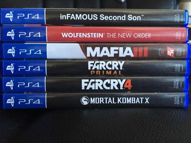 6 PS4 games for 60