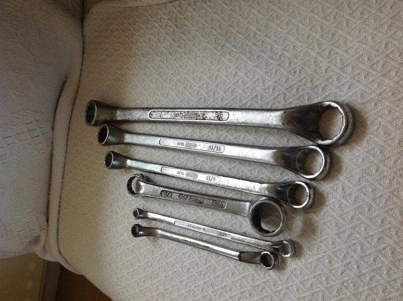 6 X double ended Spanners
