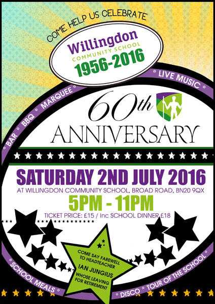 60th Anniversary Event at Willingdon Community School