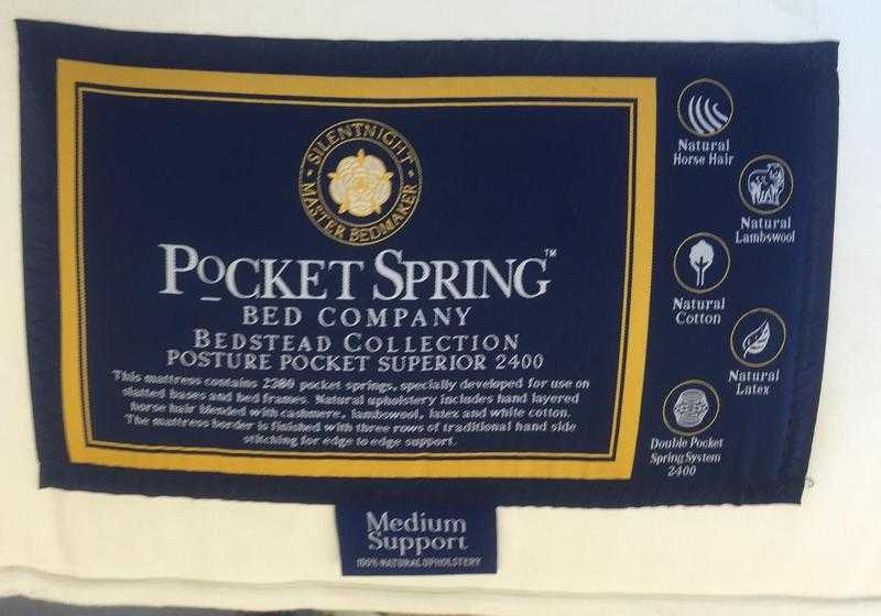 6ft Super King Pocket Spring 2400 mattress