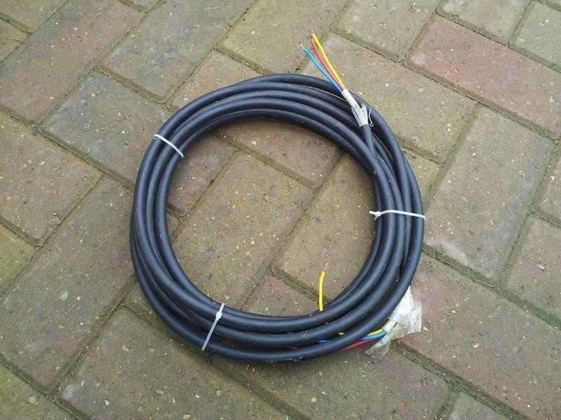 6mm 3 Core SWA Armored New 10 metre length (New)