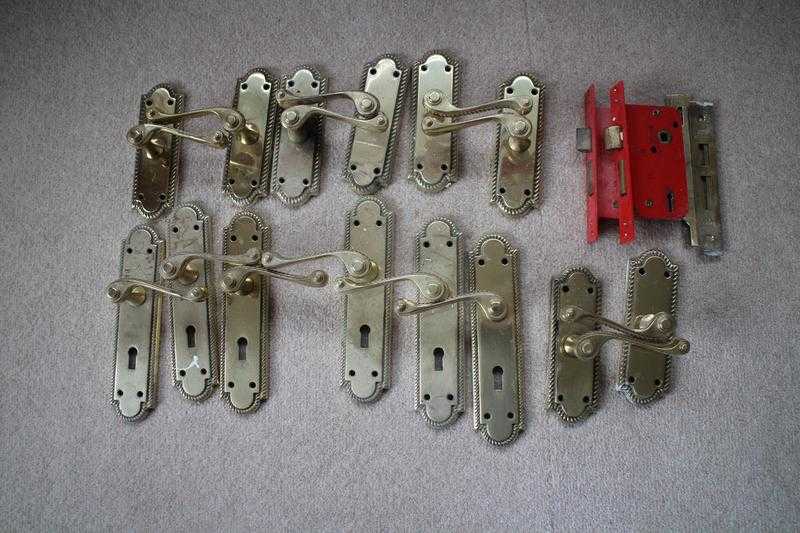 7 Sets of GEORGIAN Door Handles