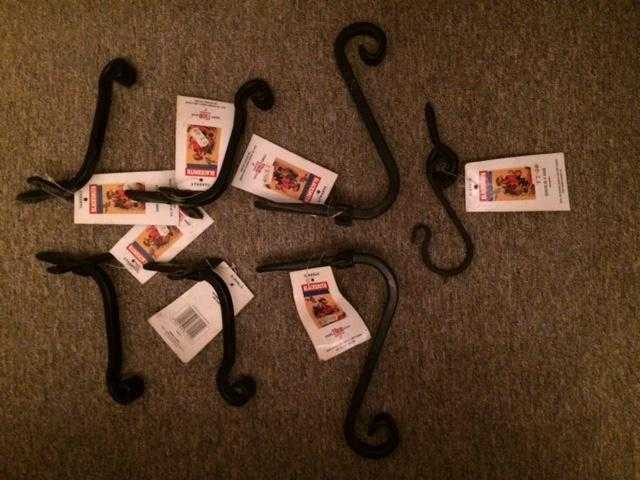 7 x Hanging Basket Brackets Brand New with Tags