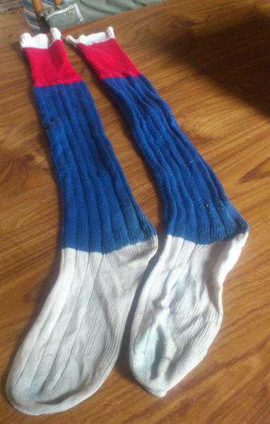 70s Crystal Palace socks (retro vintage)