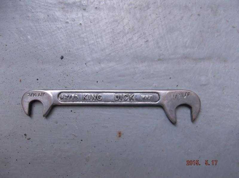 716X12 AF KING DICK OPEN END SPANNER