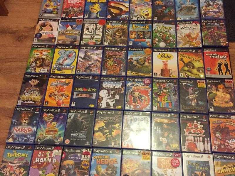 72 Playstation 2 games PS2