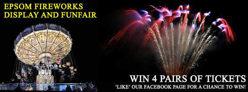 7th Epsom Fireworks Display, Bonfire amp Funfair