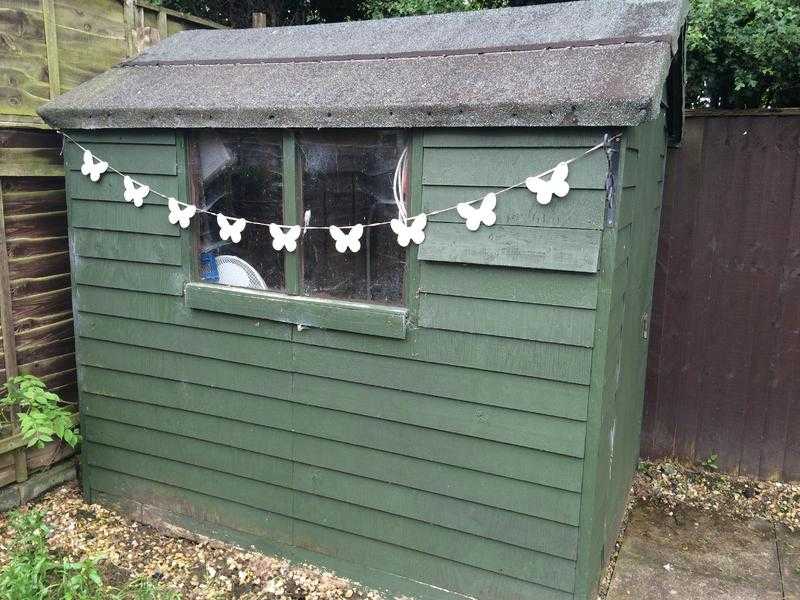 7x5 garden shed in good condition can deliver at small charge