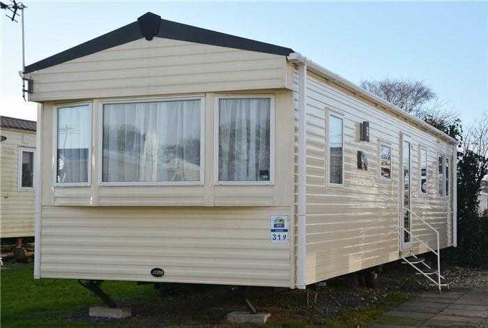 8 berth static caravan on Berwick Holiday Park with double glazing amp central heating