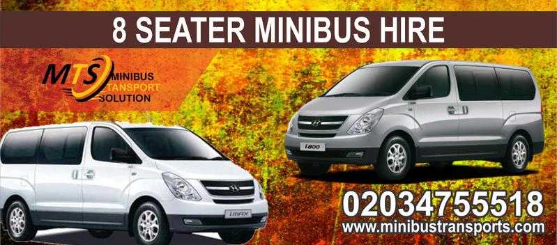 8 Seater Theme Parks minibus hire service