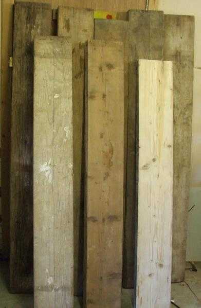 8 x thick wooden planks