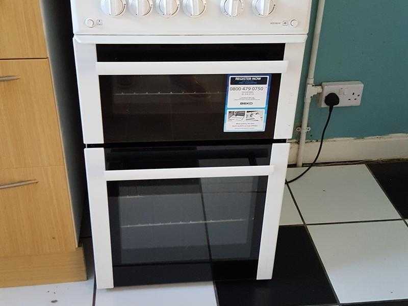 80 White Beko gas cooker.