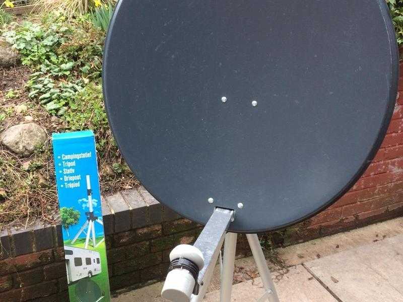 80cm portable satellite dish