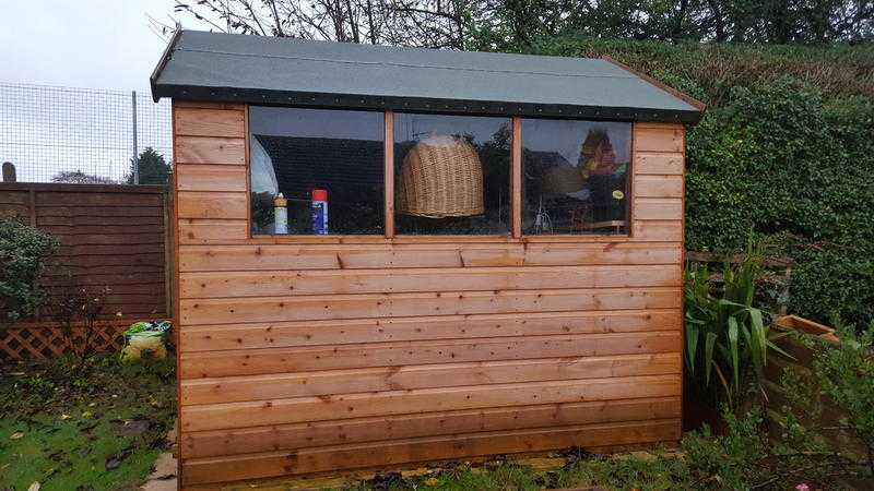 8x6 Apex Garden Shed