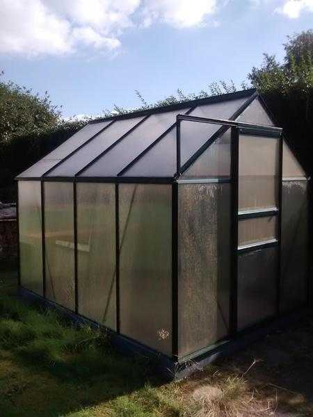 8x6 powder coated greenhouse Can deliver