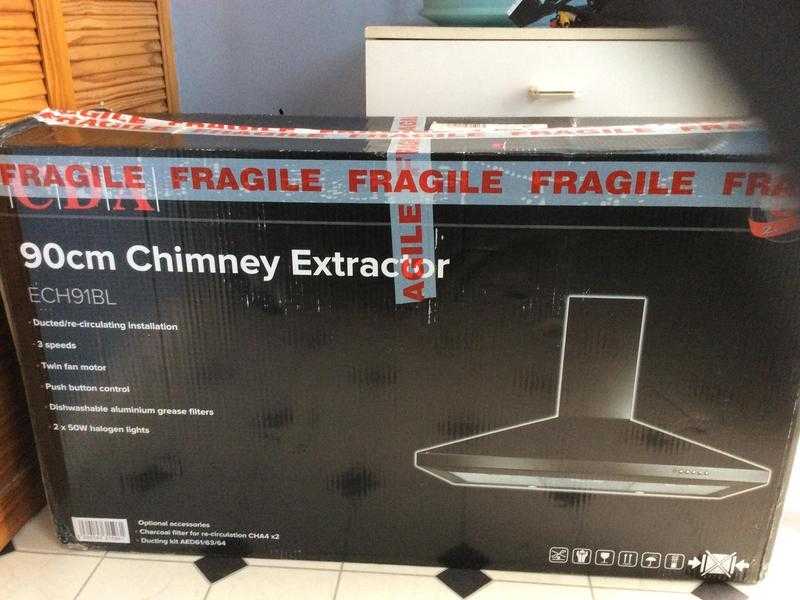 90cm chimney extractor cooker hood