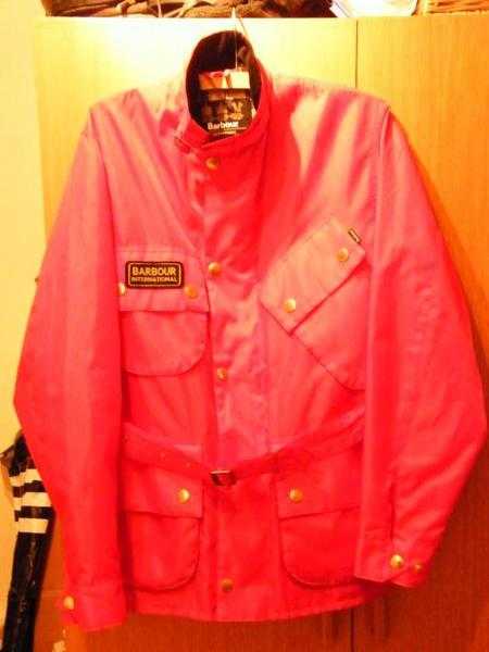 A BARBOUR INTERNATIONAL  A7 INTERNATIONAL MOTORCYCLE JACKET FOR SALE