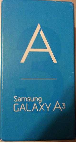 A Samsung Galaxy A3 16GB  Brand New In The Box (Security Seal In Place)