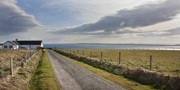 A stunning island farm in Orkney with great development potential