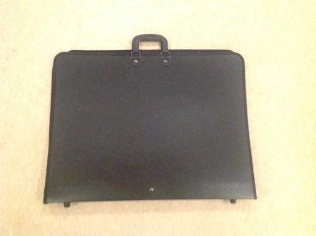 A1 size Art PortfolioCarrying Bag in Black with Zip