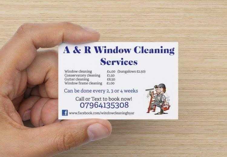 AampR Window cleaning services