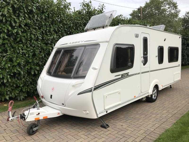 Abbey GTS 418 4 berth 2008 Caravan with Fixed Bed and Motor Movers