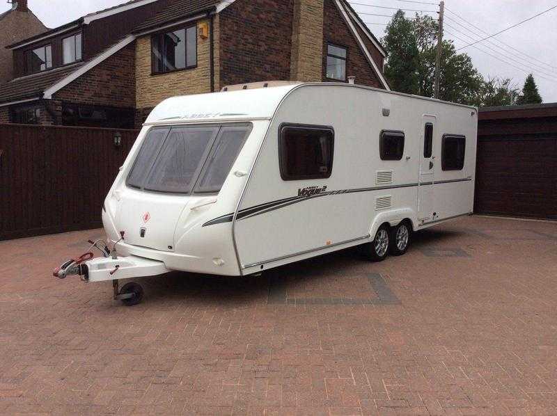 ABBEY VOGUE 2 650 CARAVAN TWIN AXLE 2009 6 BERTH