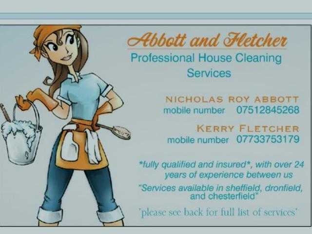 Abbott and Fletcher professional house cleaning services