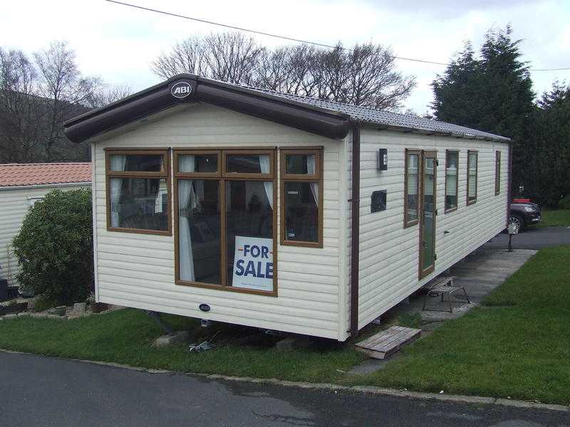 Abi Elan caravan for sale in Forest of Pendle caravan Park Roughlee, Lancs (38x12ft new)