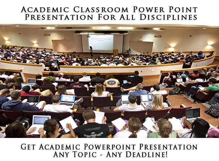 Academic Classroom Presentation Service  ContentWritings.com