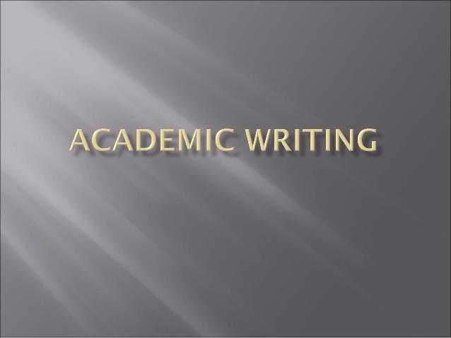 Academic Writing Consultation