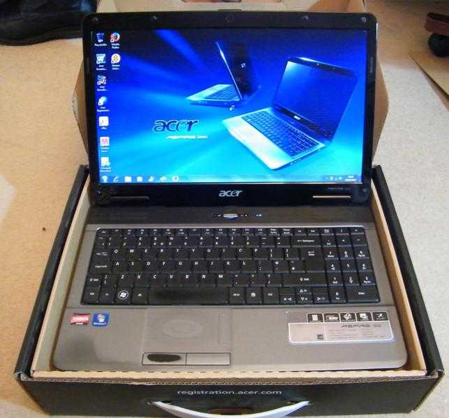 Acer Aspire 5532 Laptop, 500GB HDD, 4GB RAM, Windows 7Windiws 10