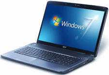 ACER ASPIRE 7540 AMD - 320GB HDD 4GB RAM Windows 7 Pro 17quot Laptop