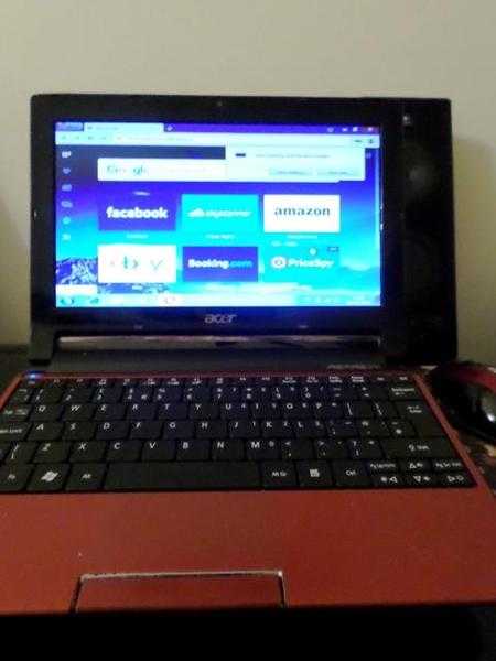 ACER ASPIRE ONE 533, 10.1 INCH,  WINDOWS 7 HOME PREMIUM 32 BIT WITH CD ORIGINAL SOFWARE AND KEY
